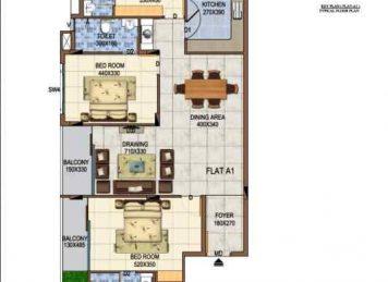 kalyan Marvella 3 Bedroom plan