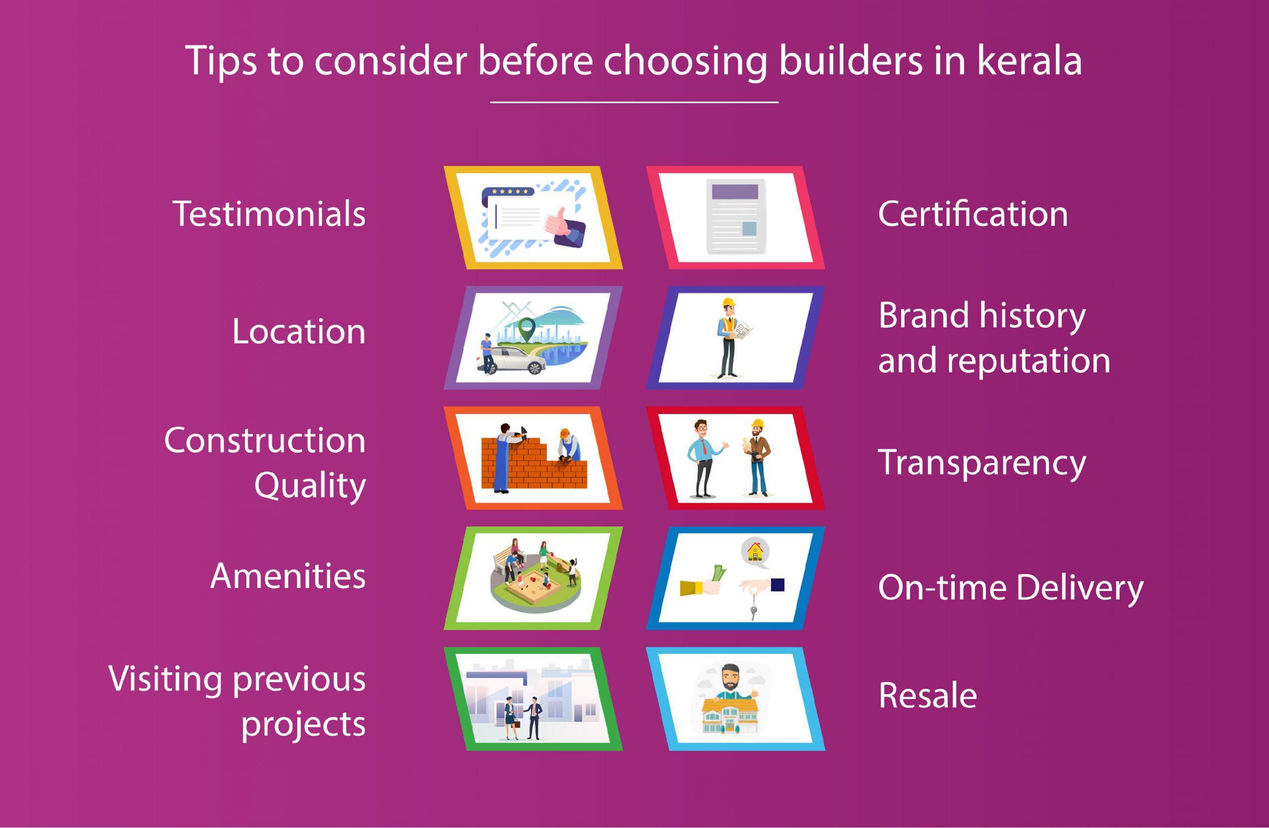 Tips to consider before choosing builders in Kerala