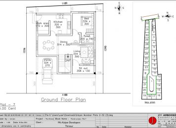 Kalyan prima villa 1 plot plan